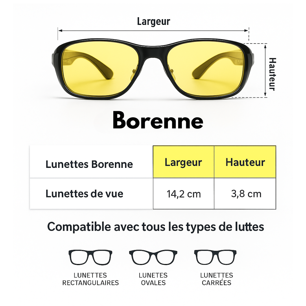 Lunettes Vision+Nuit™ Technologie Optique - Borenne