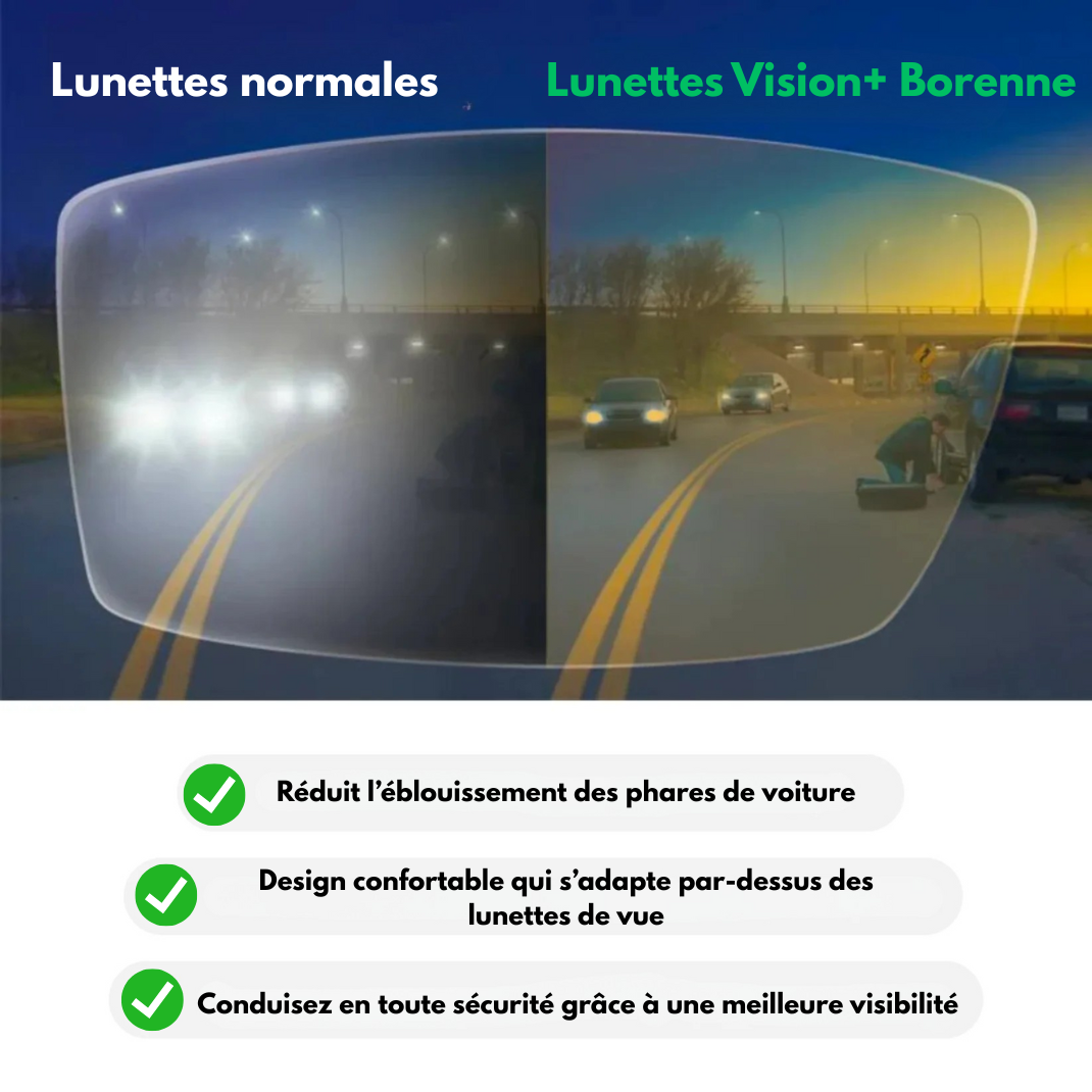 Lunettes Vision+Nuit™ Technologie Optique - Borenne